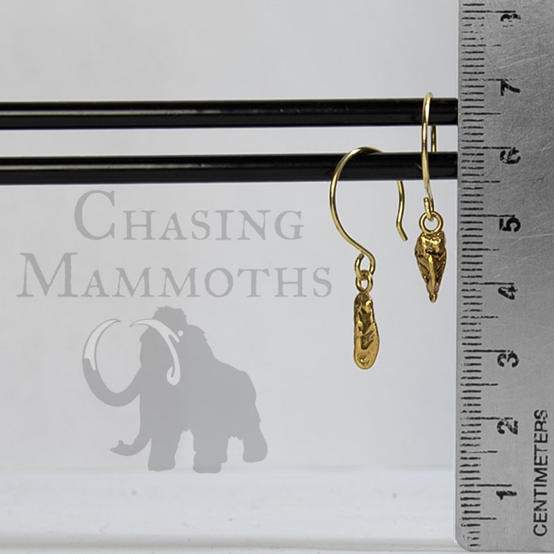Nugget Drop Earrings 2.59