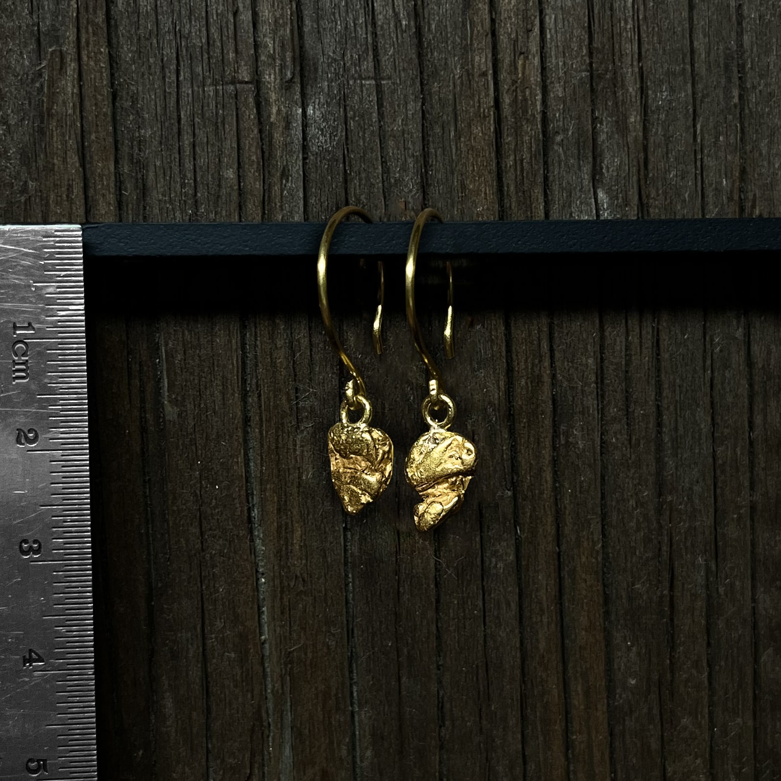 Nugget Drop Earrings 3.52