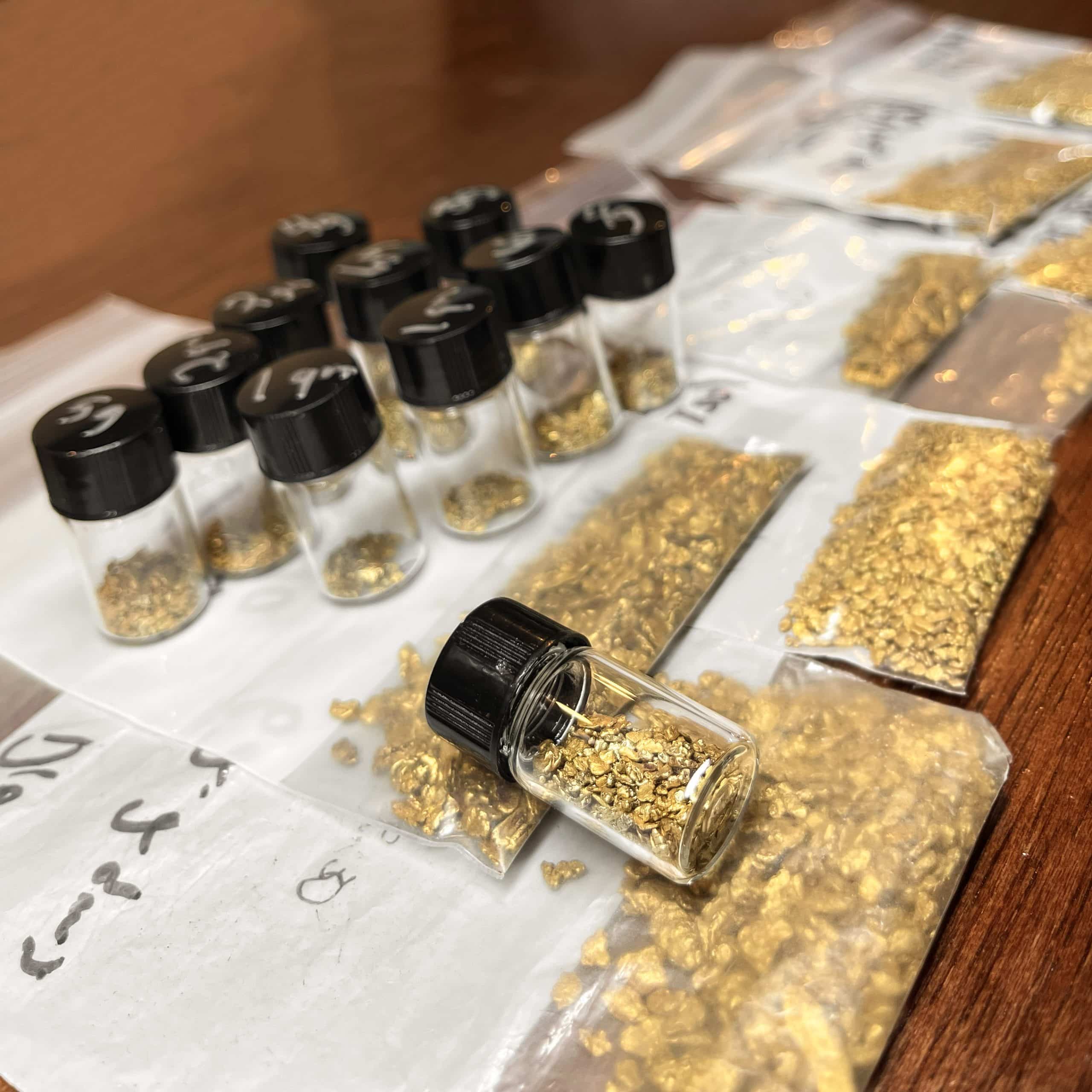 Klondike Panning Gold
