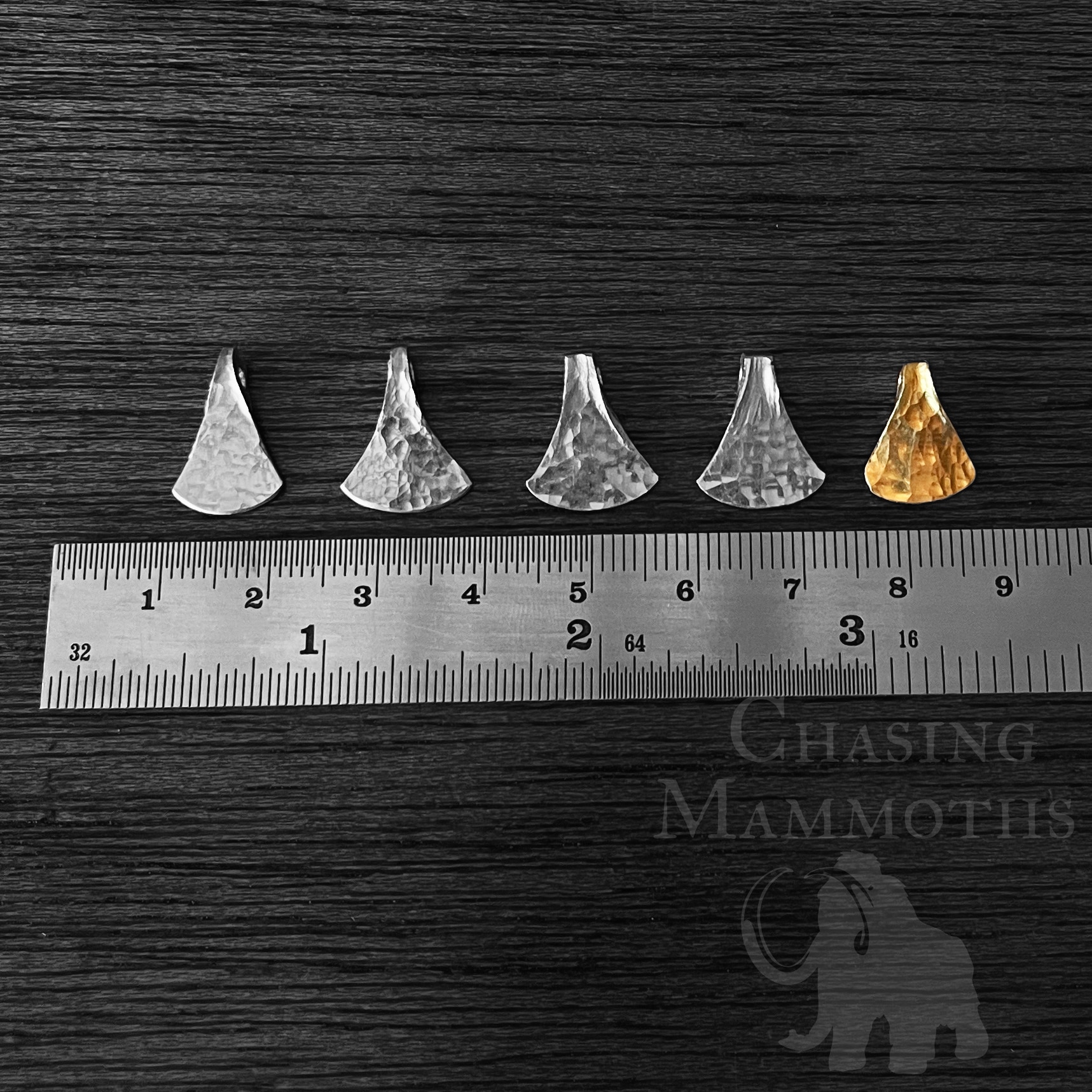 Forged Axe Inspired Pendant 2.41g(a)