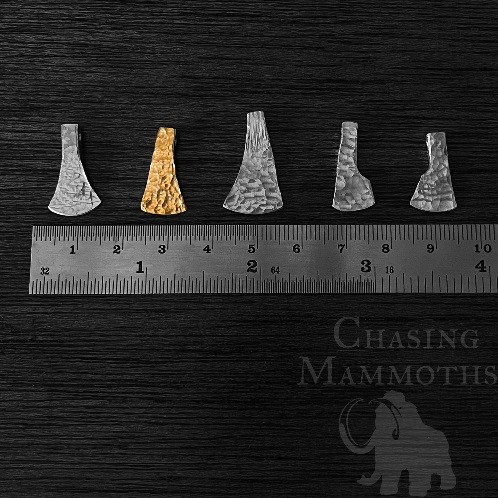 Forged Axe Head Charm 4.05g