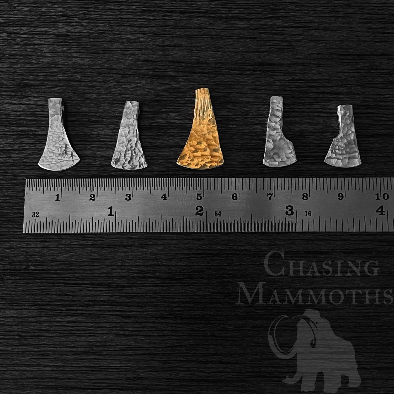Forged Axe Head Charm 4.63g