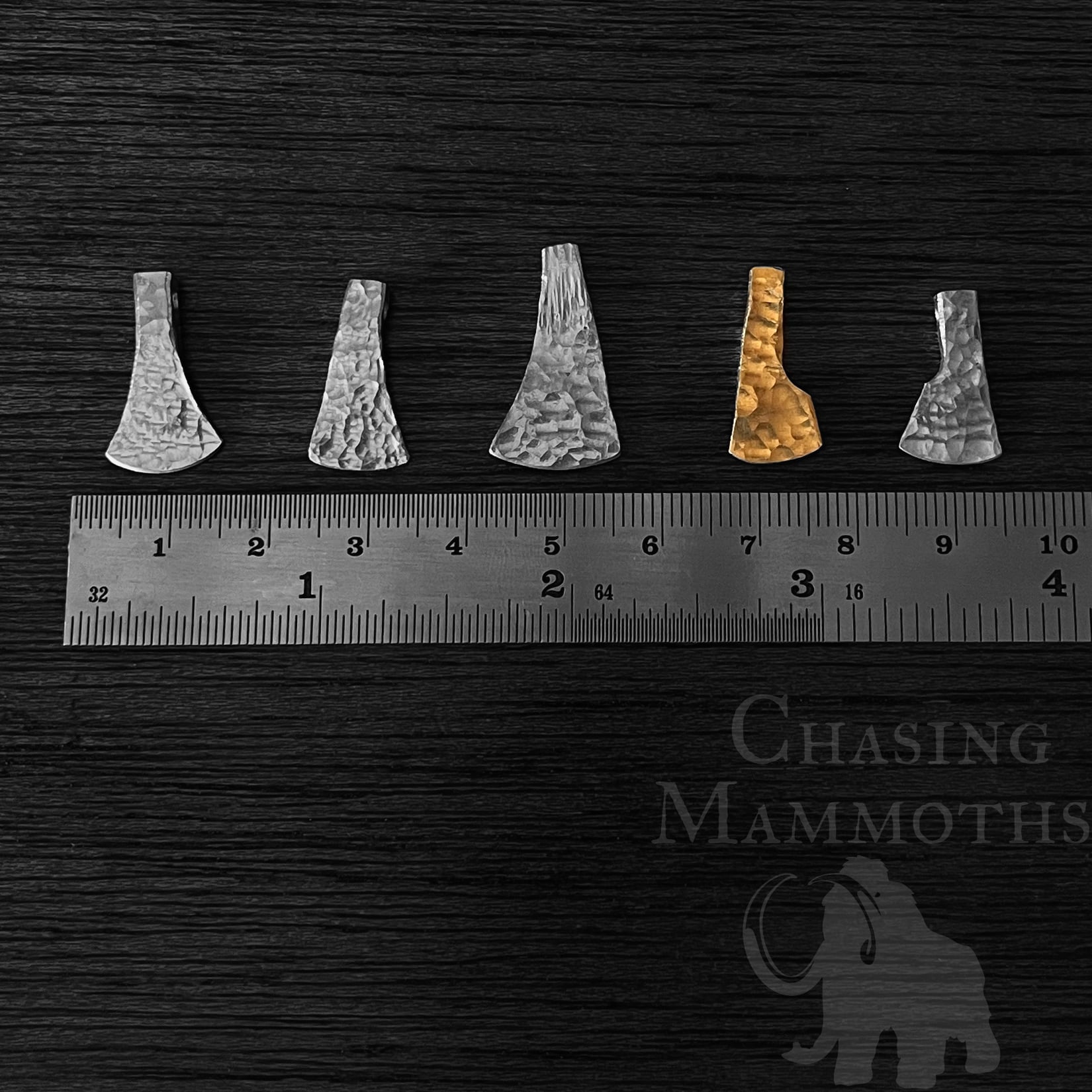 Forged Axe Head Charm 3.68g
