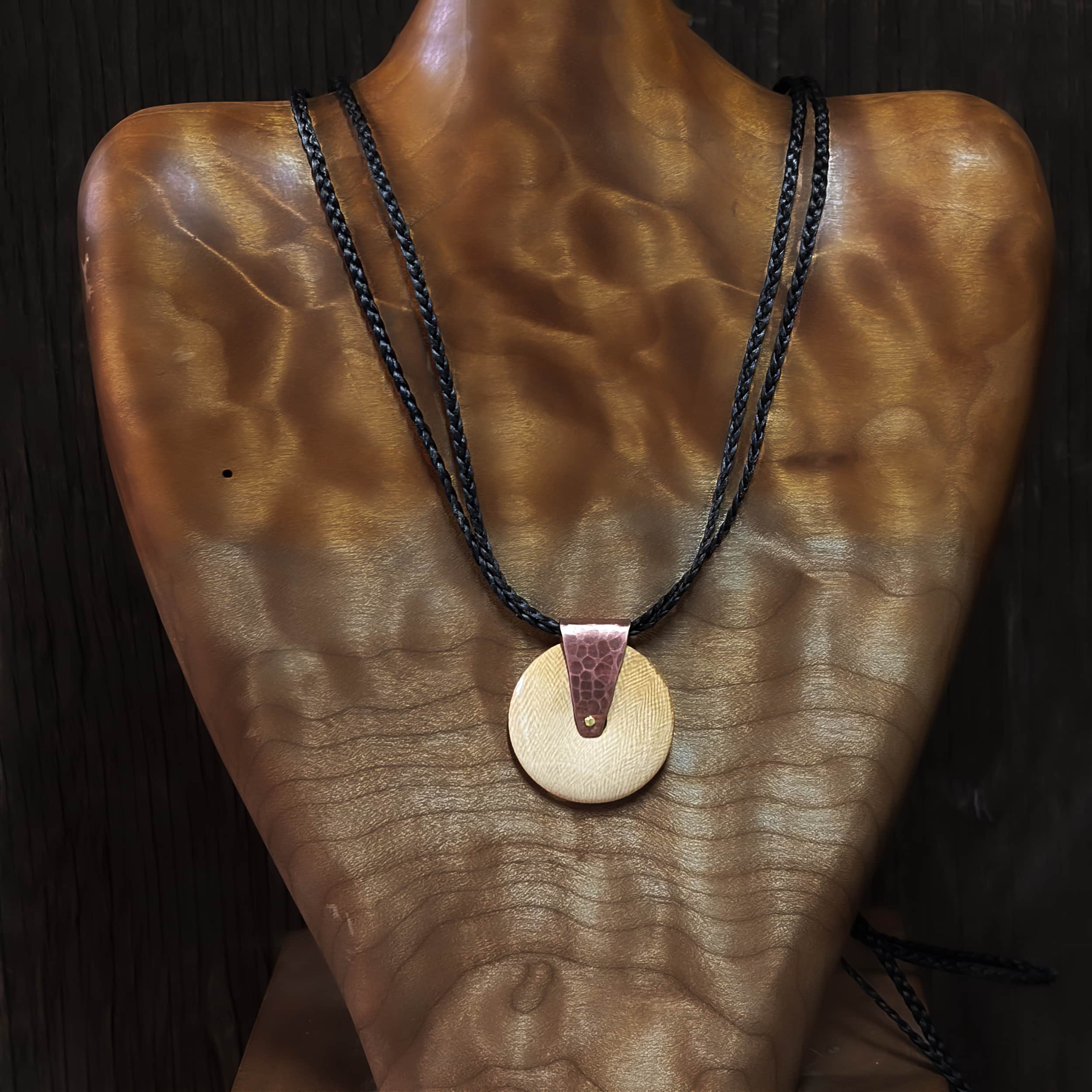 Large Mammoth Ivory with Copper